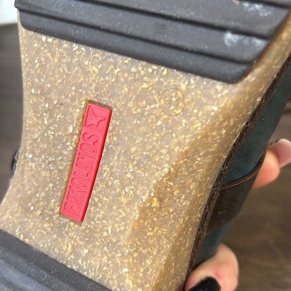 PIKOLINOS GRANADA Women’s medium heel clogs in Sapphire - Picture 5 of 5